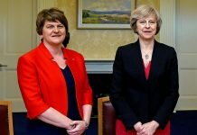 May under pressure to get DUP onside