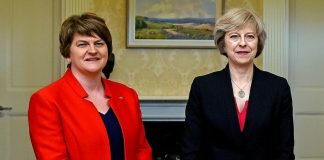 May under pressure to get DUP onside