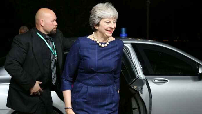 Theresa May urges new UK-EU defence treaty © Annika Haas (EU2017EE)