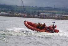 Migrants rescued off UK coast © Dave Conner