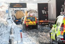 Maritime UK warns of permanent 20 mile-long traffic jam post Brexit © Highways England