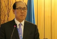 Kitack Lim welcomed liquefied natural gas for shipping projects © International Maritime Organization