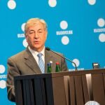 Commissioner Karmenu Vella welcomed the LIFE funding instrument announcement © Aron Urb (EU2017EE)