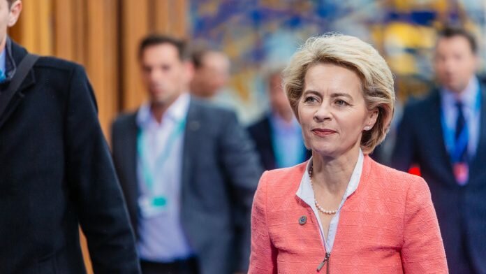 Ursula von der Leyen acknowledged a funding shortfall ahead of Germany's command of the Very High Readiness Joint Task Force © Arno Mikkor (EU2017EE)