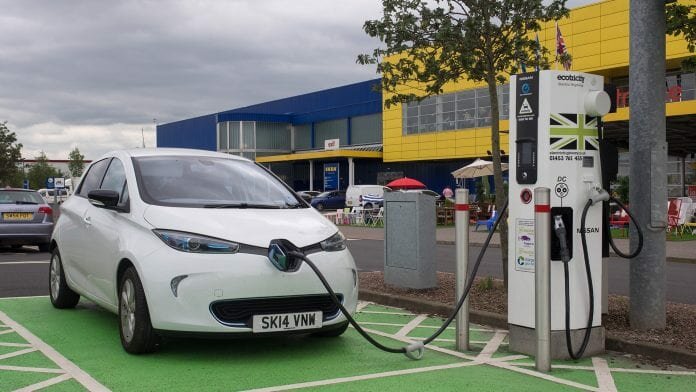 scottish electric vehicle charging